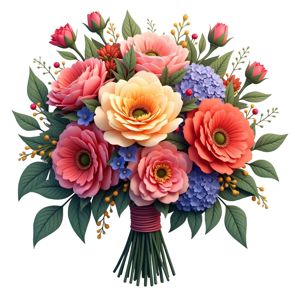 Colorful Flower Bouquet